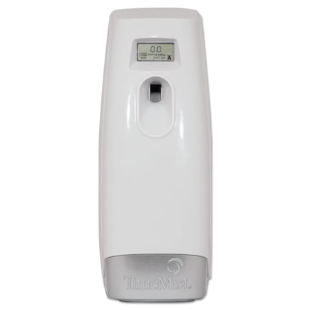 Timemist Plus Metered Aerosol Fragrance Dispenser, 3.4" x 3.4" x 8.25", White TMS1048502EA